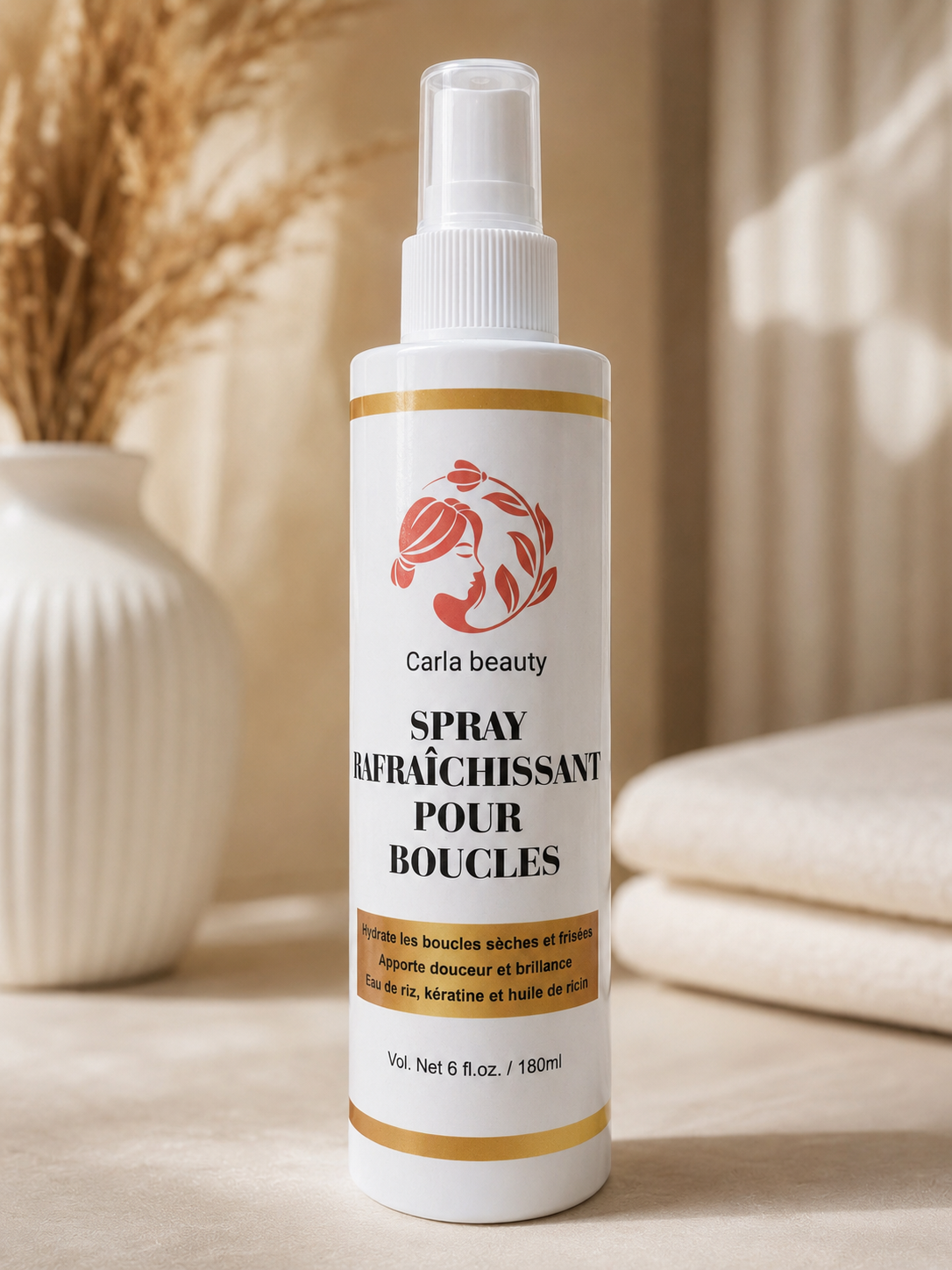 Spray Rafraîchissant Pour Boucles