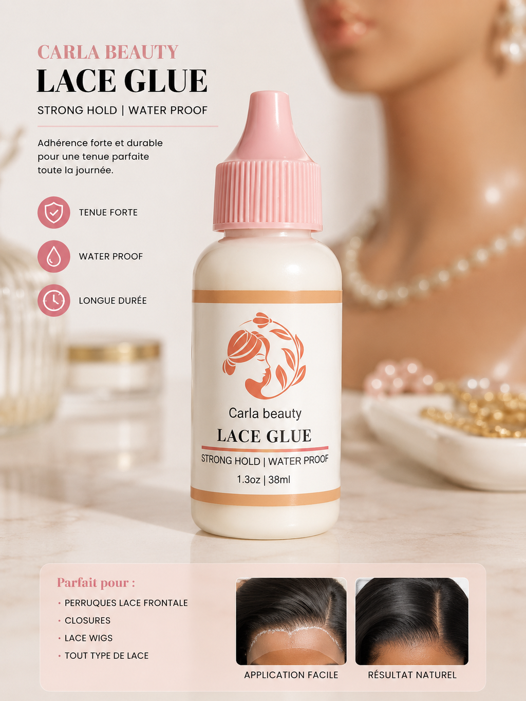 Lace Glue Strong Hold | Waterproof
