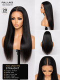 Full lace HD invisible 20 pouce