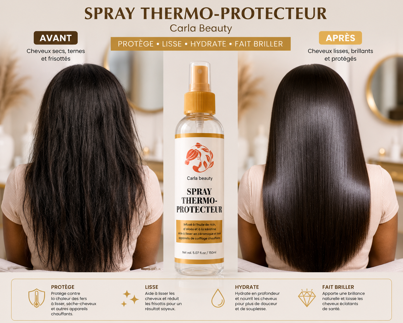 Spray Thermo-Protecteur